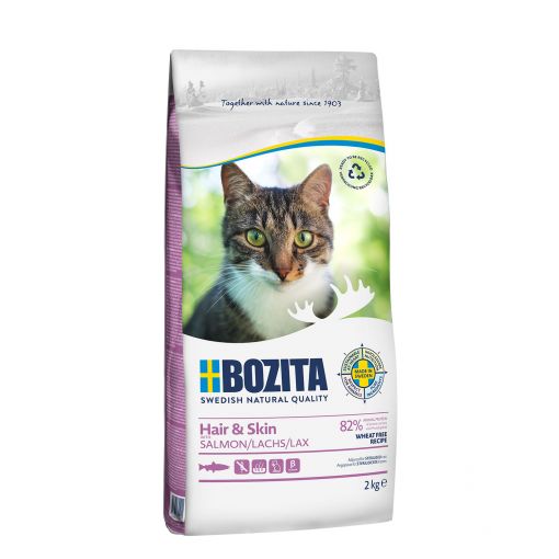 Bozita Hair & Skin Wheat free mit Lachs 2 kg