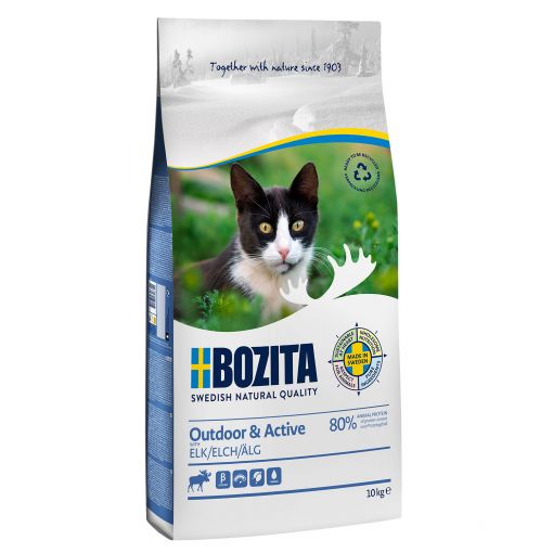 Bozita Outdoor & Active mit Elch10 kg