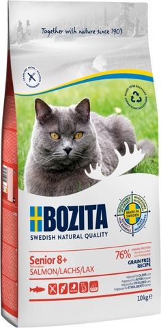 Bozita Senior 8+ Grain free mit Lachs 10 kg