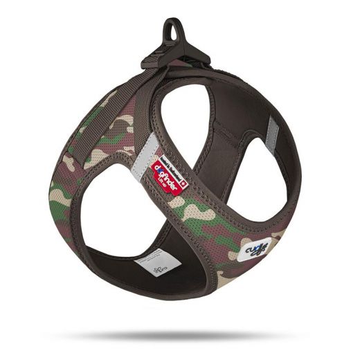 Curli Clasp Vest Geschirr Air-Mesh Camo S