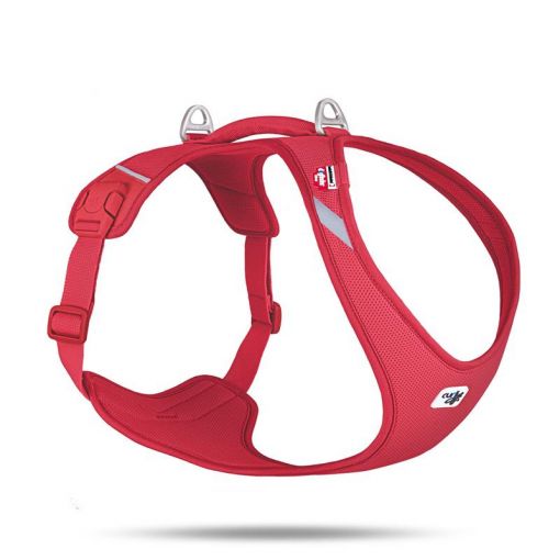 Curli All New Belka Harness Air-Mesh Comfort Red 2XL