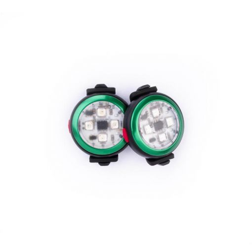 Curli Luumi Safety LED Green