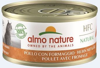 Almo Nature HFC Natural Huhn mit Käse 70g (Menge: 24 je Bestelleinheit)