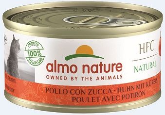 Almo Nature HFC Natural Huhn mit Kürbis 70g (Menge: 24 je Bestelleinheit)