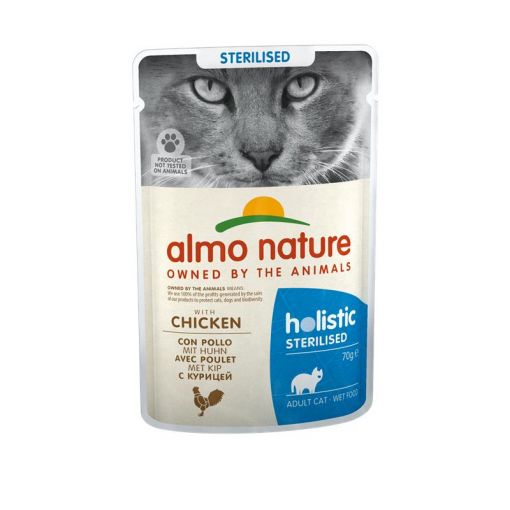 Almo Nature PB Holistic Sterilised mit Huhn 70g (Menge: 30 je Bestelleinheit)