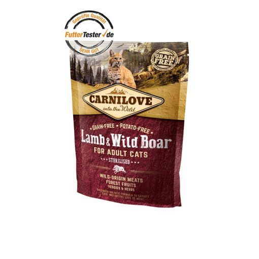 Carnilove Cat Adult Lamb & Wild Boar 400g