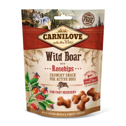 Carnilove Dog Crunchy Snack Wild Boar with Rosehips 200g (Menge: 6 je Bestelleinheit)