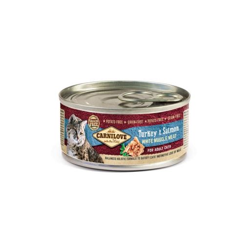 Carnilove Cat Adult - Turkey & Salmon 100g (Menge: 12 je Bestelleinheit)