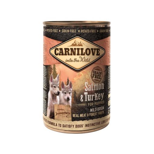 Carnilove Dog Dose Puppy Salmon & Turkey 400g (Menge: 6 je Bestelleinheit)