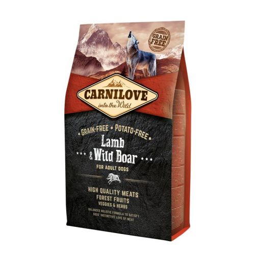 Carnilove Dog Adult Lamb & Wild Boar 4kg