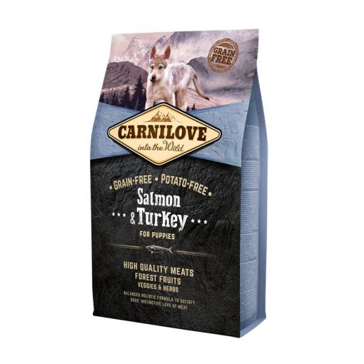 Carnilove Dog Puppy Salmon & Turkey 4kg