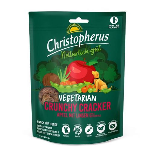 Christopherus Snack Vegetarian Apfel & Linsen 125g