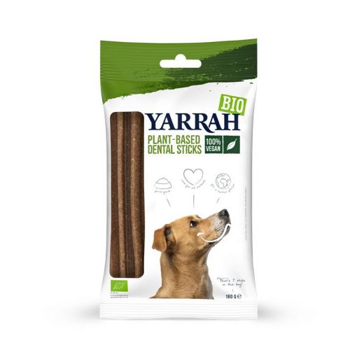 Yarrah Bio Dog Pflanzliche Dental-Sticks 180g (Menge: 12 je Bestelleinheit)