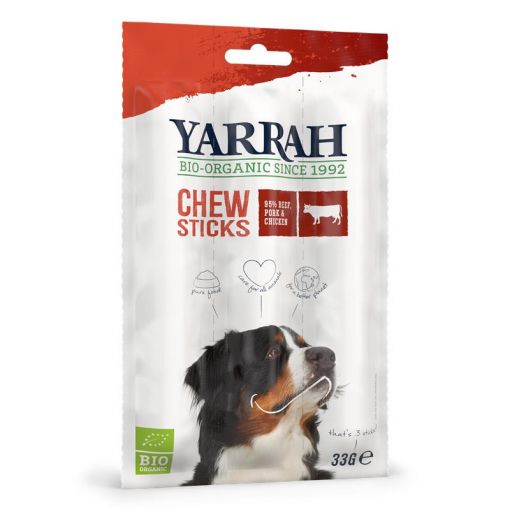 Yarrah Bio Dog Kaustangen 3 Sticks 33g