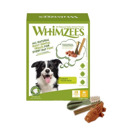 Whimzees Variety Value Box M 28 Stück