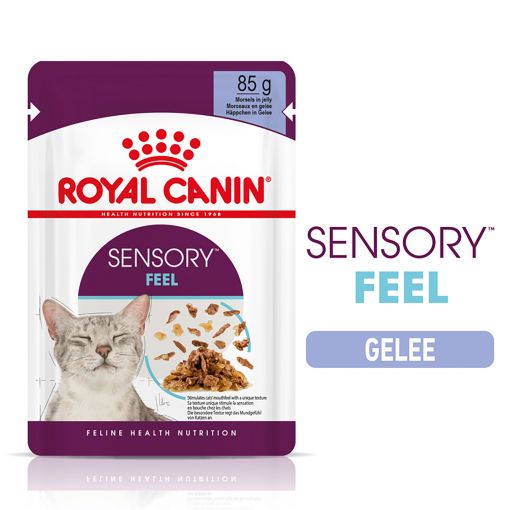 Royal Canin Feline Sensory Feel in Gelee P.B. Multipack 12x85g