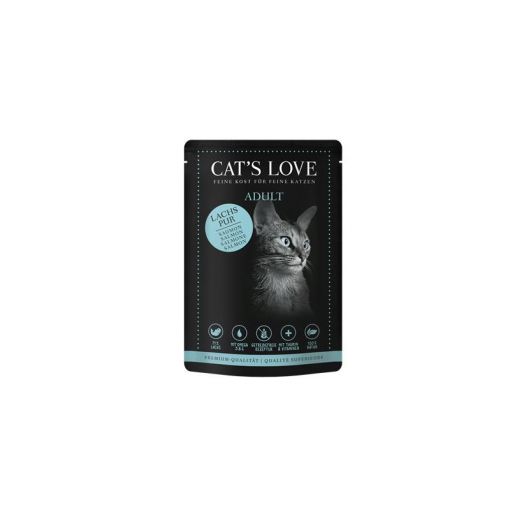 Cats Love PB Adult Lachs Pur 85g (Menge: 12 je Bestelleinheit)