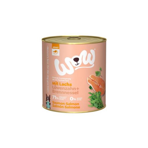 Wow Dog Dose Adult Lachs 800g (Menge: 6 je Bestelleinheit)