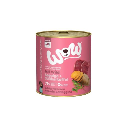 Wow Dog Dose Adult Wild 800g (Menge: 6 je Bestelleinheit)