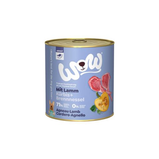 Wow Dog Dose Adult Lamm 800g (Menge: 6 je Bestelleinheit)