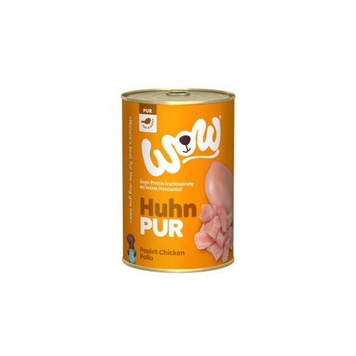 Wow Dog Dose Adult Pur Huhn 400g (Menge: 6 je Bestelleinheit)