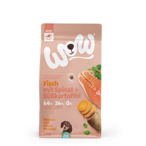 Wow Dog Trocken Minis Adult Fisch 1kg