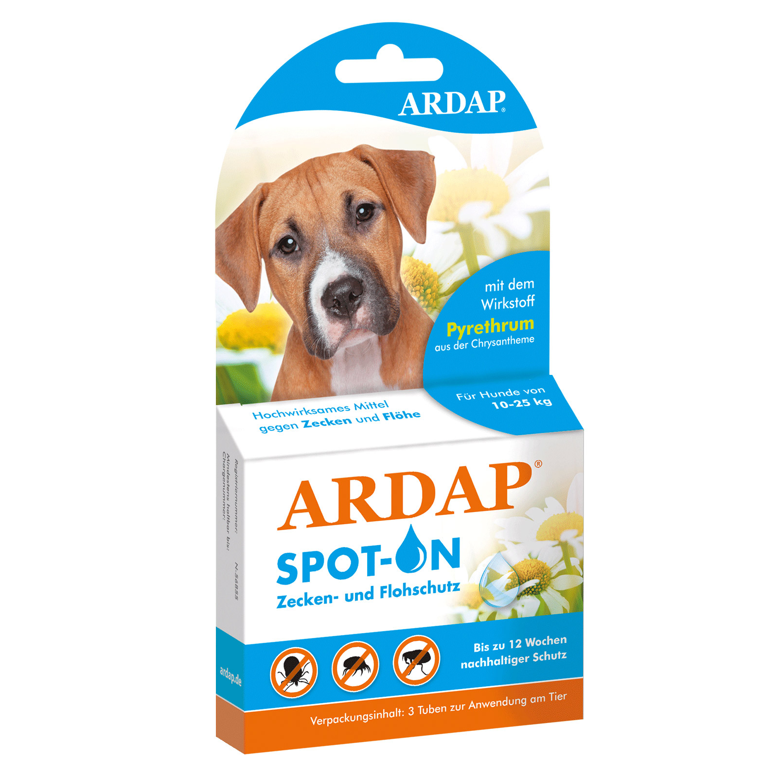 Ardap SpotOn für Hunde von 1025 kg 3 x 2.5 ml