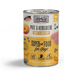 MACs Dog Pute &amp; Heidelbeeren 400 g